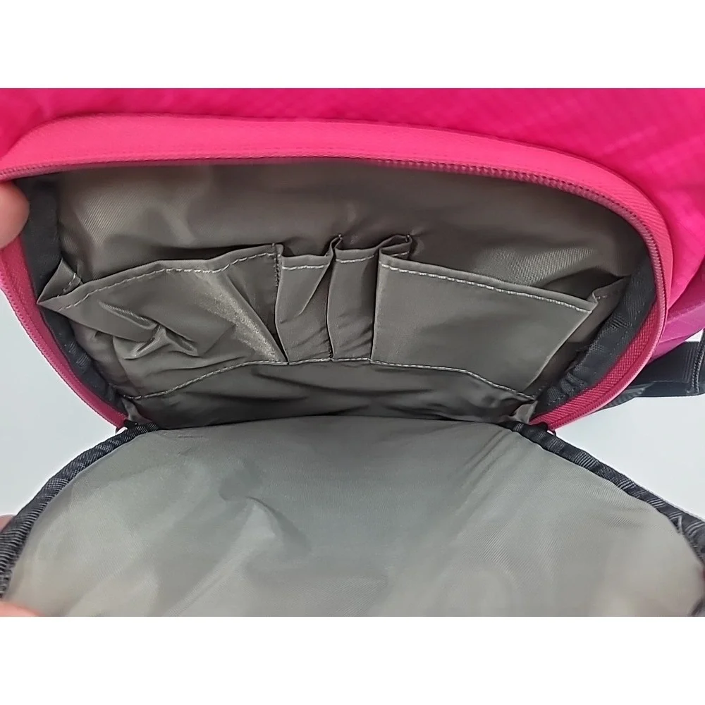 Piscifun Insulated Backpack Cooler Pink Pockets Camping Hiking Backpacking‎